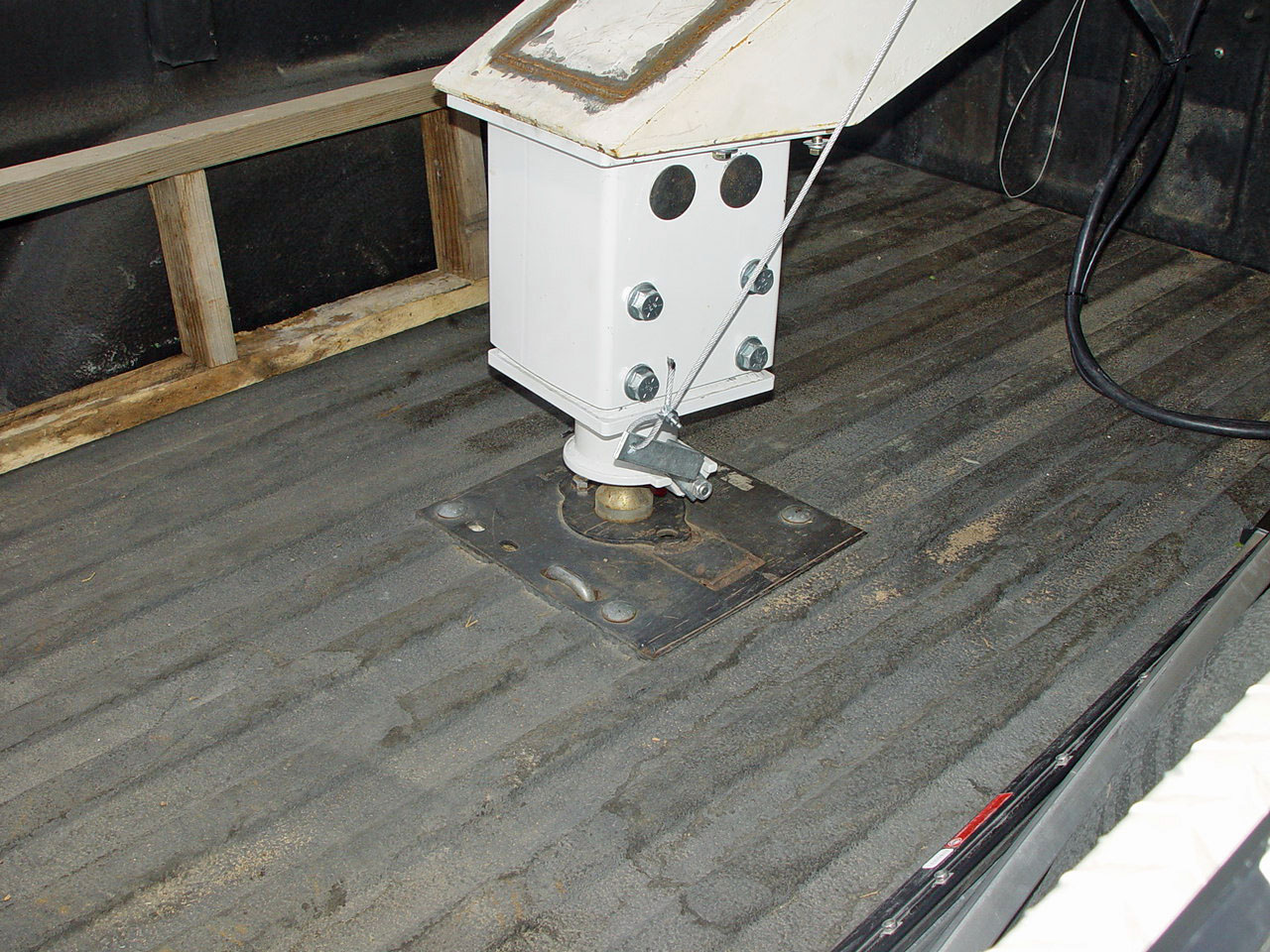 Popup hitch RV3 5th Wheel conversion to gooseneck